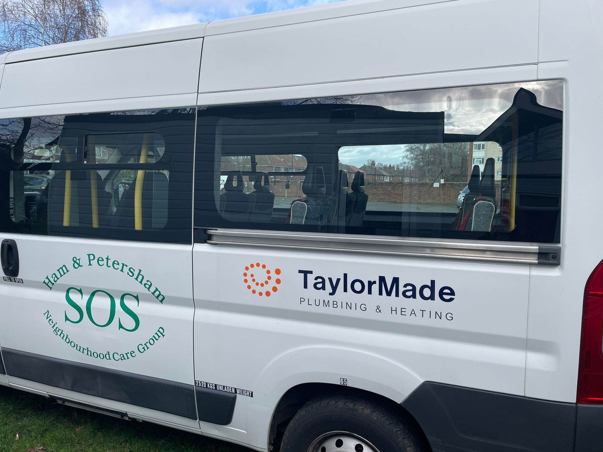 Local business sponsors the Ham & Petersham SOS minibus